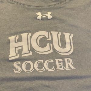 Under Armour Gray HCU Soccer Shirt